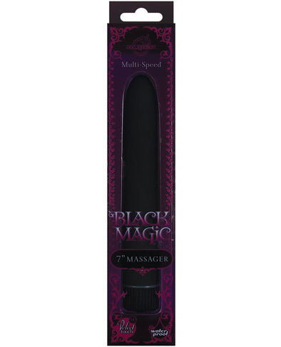 Black Magic 7" Waterproof Vibe - Black