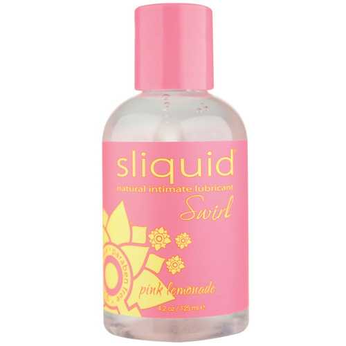 Sliquid Naturals Swirl Lubricant - 4.2 oz  Pink Lemonade
