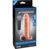 Fantasy X-Tensions Vibrating Real Feel 2-Inch Extension - Flesh