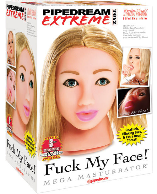 Pipedream Extreme Toyz Fuck My Face - Blonde