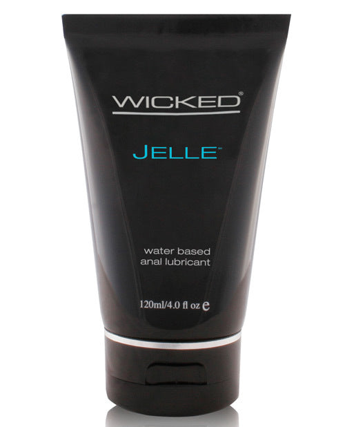 Wicked Sensual Care Jelle Water Based Anal Lubricant - 4 oz Fragrance Free